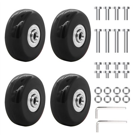 Mokaskaidj 4 Pièces Roulette Valise
