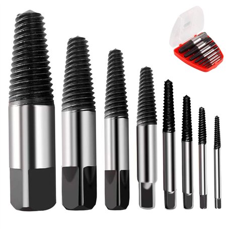 Lot de 8 extracteurs de vis professionnels