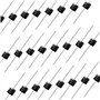 Schottky Lot de 50 diodes axiales 30 A 50 V 30 SQ050 pour panneau solaire parallèle de protection diodes en silicium diode barri