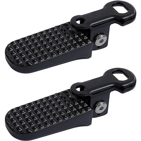 Paire de repose-pieds de vélo en alliage d'aluminium antidérapant pour vélo de montagne