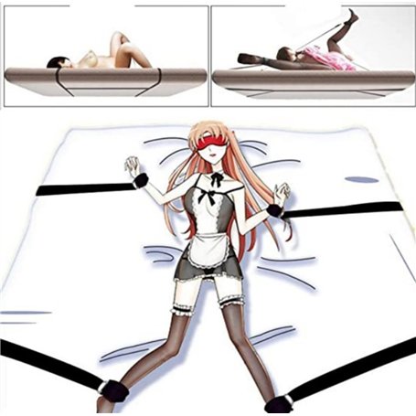 ????Une Bande De Fitness en Nylon Polyvalente pour Le Jeu Couple dans La Chambre Qui Maintient Les Poses Et Améliore L'expérienc