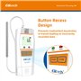 Elitech Enregistreurs à très basse température, enregistreur de température de transport pharmaceutique, rapport PDF, port USB, 