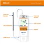 Elitech Enregistreurs à très basse température, enregistreur de température de transport pharmaceutique, rapport PDF, port USB, 