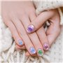 KAHEIGN 96 Pièces Fleur Séchée pour Ongles, 3D Nail Art Véritable Fleur Séchée Nail Applique Nail Pièces Préservé Fleur Manucure