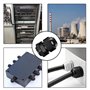 QitinDasen 25Pcs Premium Nylon PG11 Presse-Étoupes, 5~10mm Réglables IP68 Étanches Presse-Étoupe avec Joints d'Étanchéité, Étanc