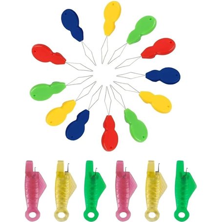 Caremore 18Pcs Enfile-Aiguilles