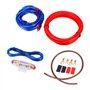 Mintice kit de câblage pour amplificateur de Voiture subwoofer Audio AMP RCA câble d'alimentation Fusible AGU Calibre 14 AWG GA