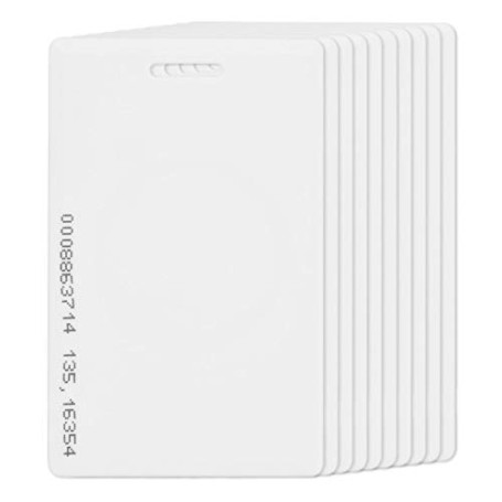 Sonew 10Pcs Voiture d'accès lisible par RFID 125Khz Carte d'accès de proximité pour contrôle de Porte
