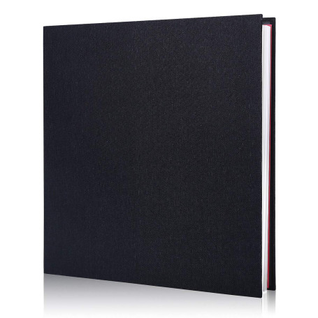 Minlna Album photo en lin avec film de protection - Livre souvenirs - Album de scrapbooking - 40 pages pour 120 photos - 27