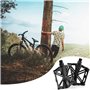 PIQIUQIU Pédale de vélo Pédales de vélo en Aluminium Cyclisme/Montagne de Route VTT/BMX Pédale de vélo avec pédales à Super roul