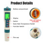 Testeur ph TDS Sel SG ORP EC TEMP H2