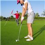 Ensemble de mini équipement de golf portable avec balle de putter amovible pour intérieur/extérieur