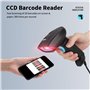 JIAN BOLAND U1 Lecteur de codes-barres CCD filaire USB 1D Prend en charge les scanners de codes-barres pour magasin, supermarché