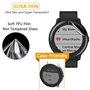 Youniker Lot de 6 films de protection d'écran pour montre connectée Garmin Vivoactive 4 GPS - Transparents - Anti-rayures - Anti