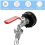 Gentpovth IBC Robinet Cuve,Vanne Cuve avec Adaptateur en Plastique 3/4",Adaptateur Robinet Tuyau Arrosage pour Robinets de jardi