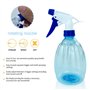 Gentpovth 3 Pièces 500ML Flacon Spray Bouteilles Vide Rechargeable, Spray Réutilisable,Tête de Pulvérisation Réglable avec 2mode
