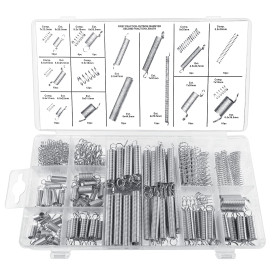 Royouzi 200 PièCes Ressort de Compression Jeu de Ressort de Traction MéCaniques 20 Tailles AdaptéEs à Tous Types D'Outils et D'é Royouzi 200 PièCes Ressort de Compression Jeu de Ressort de Traction MéCaniques 20 Tailles AdaptéEs à Tous Types D'Outils et D'é