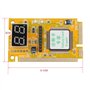 Futheda Mini Pci/Pci-E Carte LPC PC PC Ordinateur Portable Analyseur Testeur Module Diagnostic Post Test Card Board Compatible a