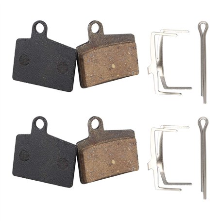 Futheda 2 Paires Bicyclette Plaquettes de Frein à Disque Semi-Métalliques compatibles avec Hayes Stroker RYDE