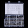 Goupille Elastique, 280pcs Goupilles Fendues en Acier Inoxydable Tailles M1.5 M2 M2.5 M3 M4 M5 M6 M8 Goupilles de Tension de Res
