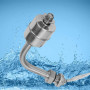 Capteur de Niveau de Liquide Interrupteur à Flotteur Résistant à la Chaleur pour Capteur de Niveau d'Eau 0~220V 75mm en Acier In
