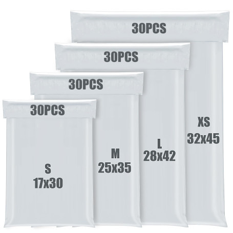 KOMABLEN 120 Pièces Enveloppe Plastique Expedition