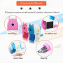 Meet-shop Taille-Crayon à Manivelle Mode Manuel 2 packs Manivelle Machine à Tailler avec Conteneur pour Enfants Etudiants Ecole 
