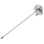 DEWIN Thermomètre pour Brassage, Thermomètre à cadran à sonde longue avec clip de support de thermomètre, thermomètre de brassag
