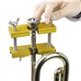 Alnicov Extracteur d'embouchure pour instruments à vent en laiton, support réglable, acier inoxydable et alliage d'aluminium, po