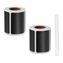 Lot de 300 étiquettes pour tableau noir imperméables réutilisables avec 1 stylo à craie blanc