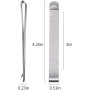 ANCLLO Lot de 20 pinces à coudre en acier inoxydable pour épingler et marquer 7,6 cm