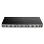 D-Link DGS-1250-52X Switch Smart+ 48-Port Gigabit + 4x 10G SFP+ Idéal pour Entreprise Administration et Réseaux Gérés