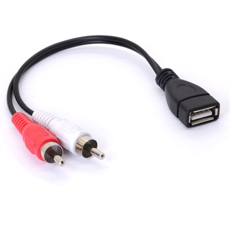 Tomost Câble USB vers RCA