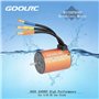 GoolRC Combo Set 3650 4300KV Motor 60 Brushless ESC 20kg Servo w/ 25T Servo Arm for 1/10 RC Car Truck Off-Road