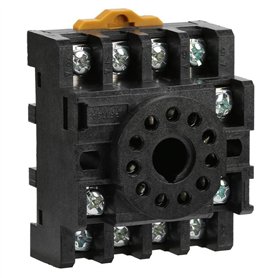 PF113A Base de Relais de Puissance à 11 Broches Support de Relais Prise de Base de Relais de Puissance pour Relais Temporisé JTX