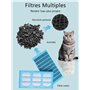 Filtre pour Fontaine Animalière pour Chats