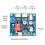 DC 12 V 4 Fils Thermostat PWM Contrôleur de Vitesse Ventilateur avec Capteur DIY Carte Module de Gouverneur pour PC + Buzzle et 