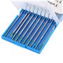10Pcs Électrodes de Tungstène WP Pointe Verte pour Soudage Tig AC, 1.0/1.6/2.0/2.4/3.2mm Électrodes de Tungstène Professionnel(2