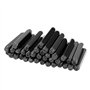 Coffret de 36pcs 6mm Poinçons à Frapper Chiffres et Lettres en Acier au Carbone pour Metal, Cuir, Bois, Bijoux