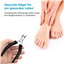 SURFOU Pince Coupe Ongle Pied, Ciseaux Ongles Pieds, Professionnel Incarné Pinces, Coupe-ongles Épais Pour Orteils Incarnés Nail