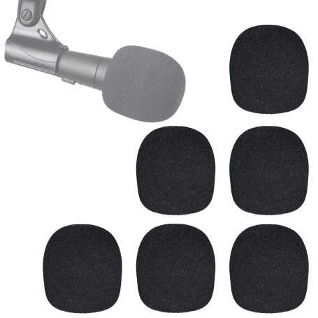 SM58 Bonnette Micro en Mousse - Microphone Pare-brise Mousse Professionel pour réduire bruit pour Shure SM58 SM58-LC par YOUSHAR