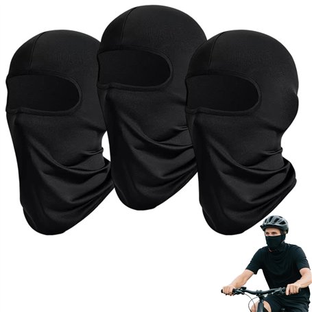 3 Pièces Cagoule Balaclava