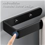 JIEYUCHU Porte Papier Toilette, Support Papier Toilette Fixation Murale ou Auto Adhésif, Porte Rouleau Papier WC pour Salle De B