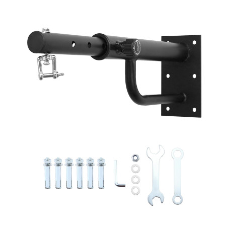 QWORK® Support Sac de Frappe en Acier Massif