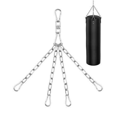 QWORK® Chaîne de suspension à 4 brins pour sac de boxe