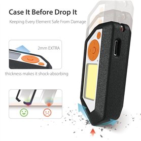 QWORK® Présentoir de table, porte documents multicolore réglable à 360° pour salles d'exposition, restaurants, bureaux, lieux pu