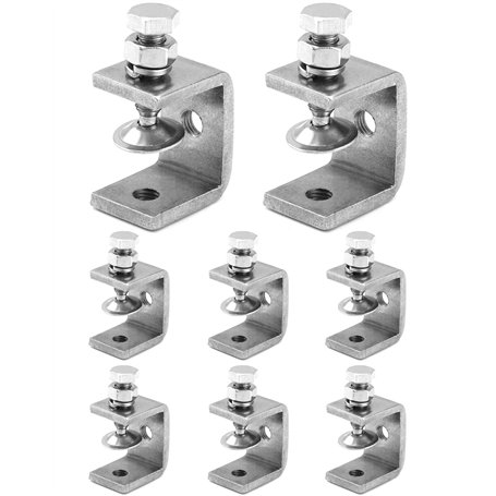 QWORK® 8 Pièces Serre Joints C