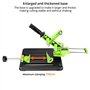 QWORK® Support de Meuleuse d'angle Multifonctionnel, pour meuleuses d'angle 100 mm, 115 mm, 125 mm