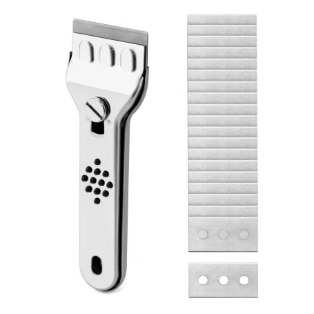 QWORK® Grattoir en INOX