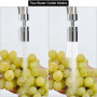 QWORK® Aérateur robinet universelle, embout robinet cuisine 360° pivotant, 2 modes d'eau, aérateur de robinet avec plusieurs ada